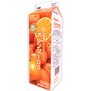 オレンジジュース（濃縮還元）　果汁１００％　1,000ml